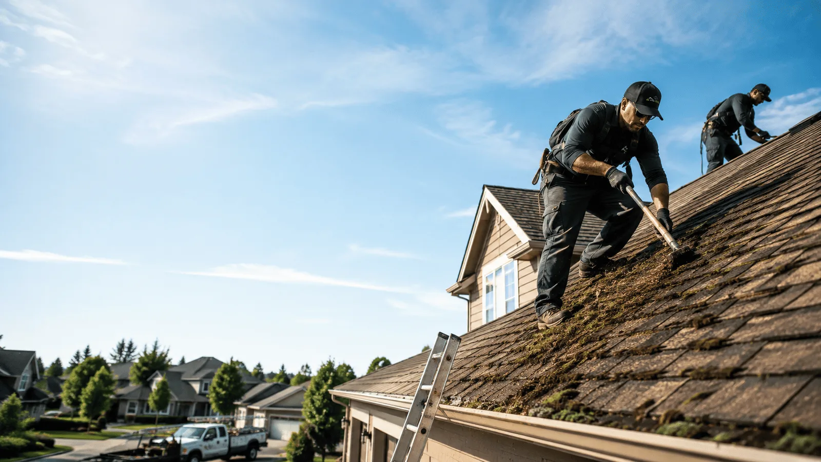 Roof Moss Removal in Parachute, CO near me